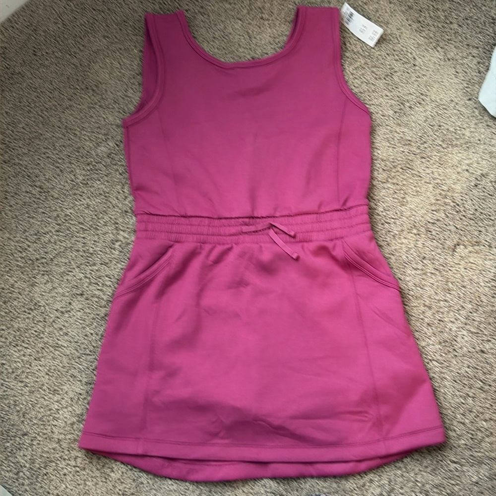 Abercrombie kids dark pink athletic dress size 17/18 - new with tags